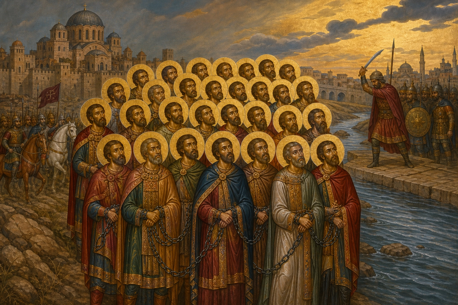 Εικόνα: Οι Σαράντα Δύο Μάρτυρες του Αμορίου