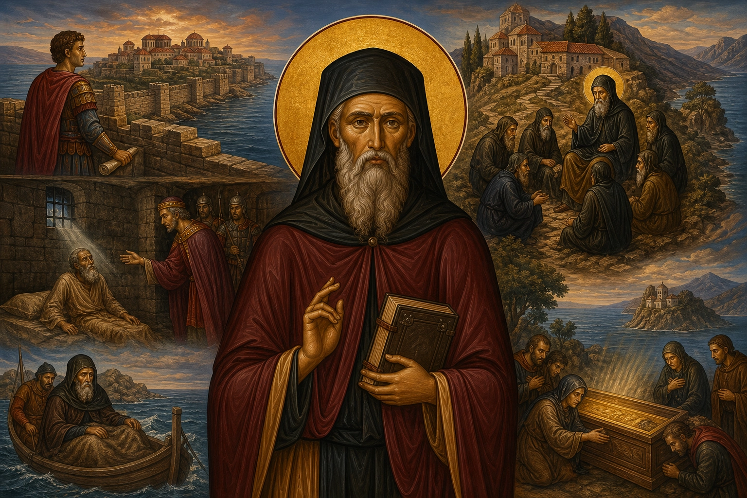 Εικόνα: Θεοφάνης ο Ομολογητής, η σιωπηλή νίκη της πίστης