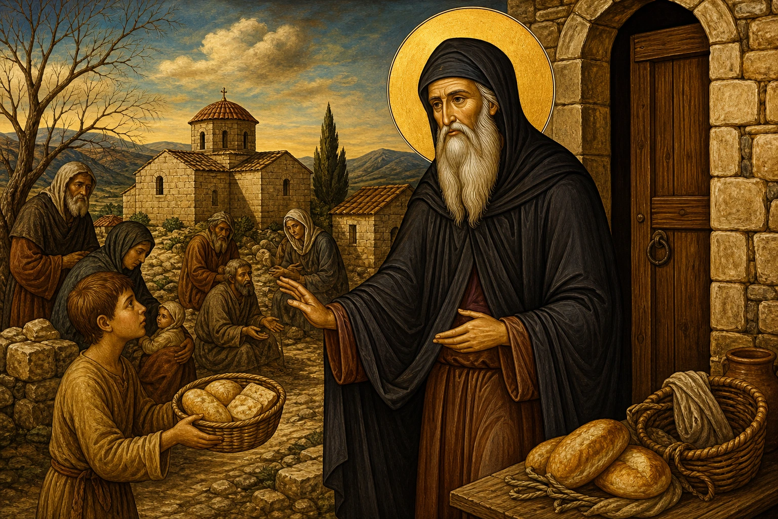 Ο Αββάς και η πείνα