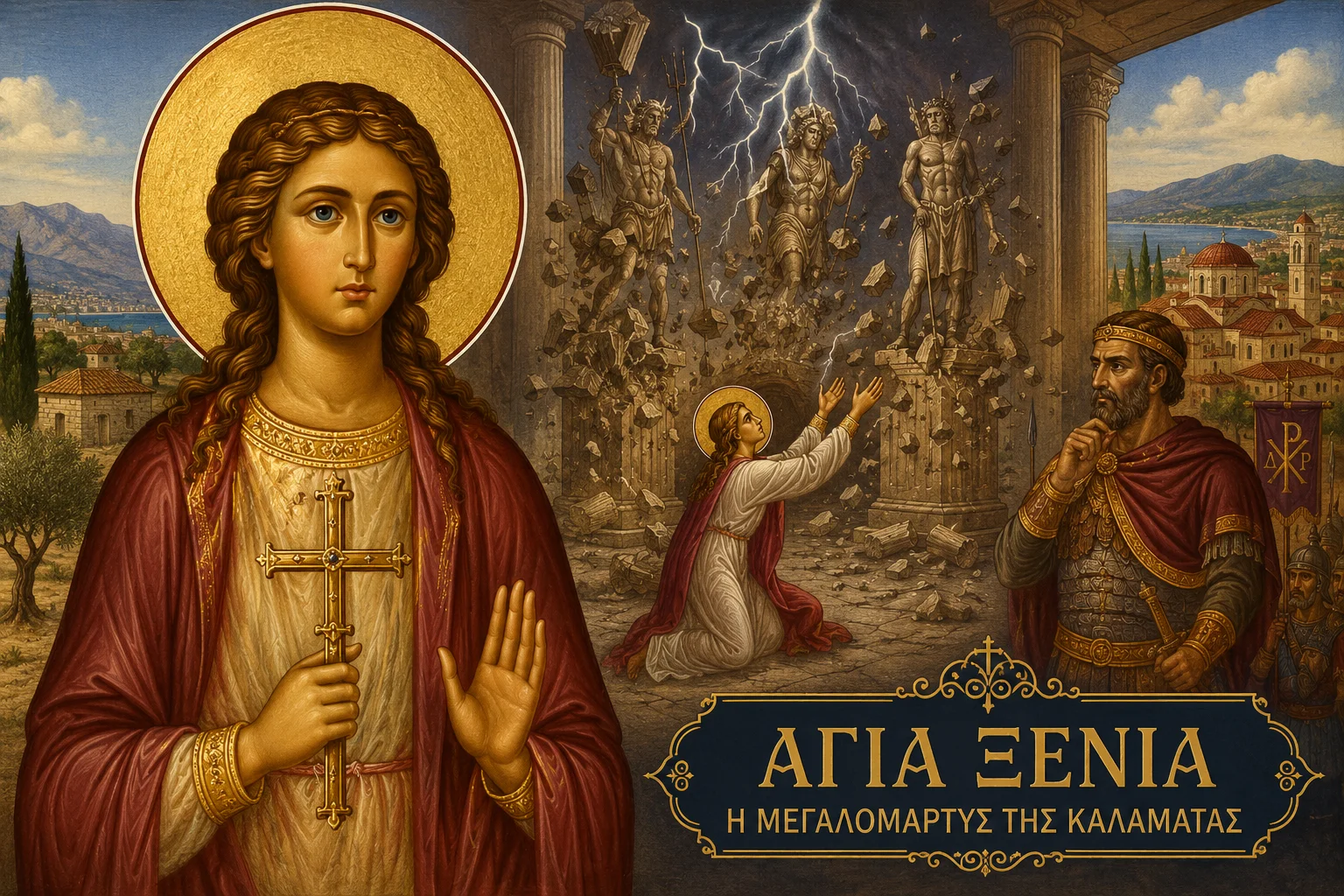 Εικόνα: Αγία Ξενία η Μεγαλομάρτυς