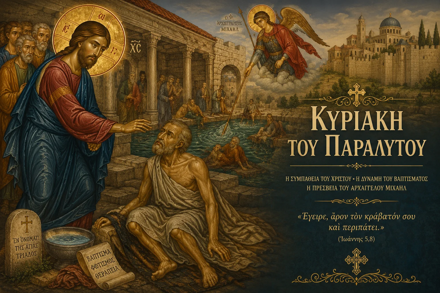 Εικόνα: Κυριακή του Παραλύτου