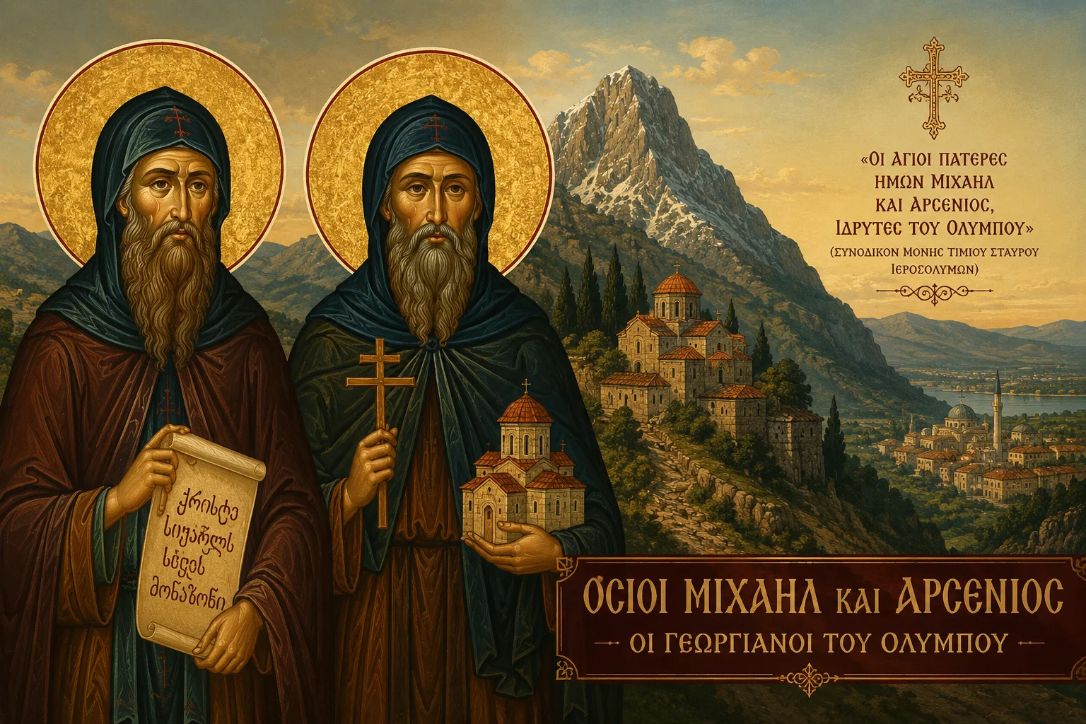 Εικόνα: Μιχαήλ και Αρσένιος