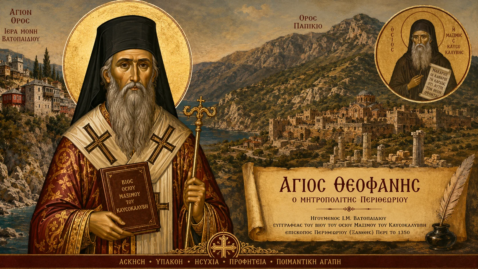 Εικόνα: Θεοφάνης Μητροπολίτης Περιθεωρίου
