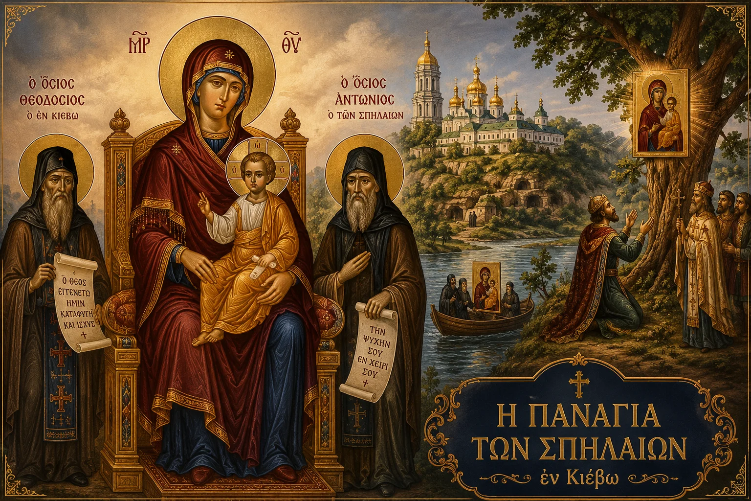 Εικόνα: Υπεραγίας Θεοτόκου των Σπηλαίων εν Κιέβω