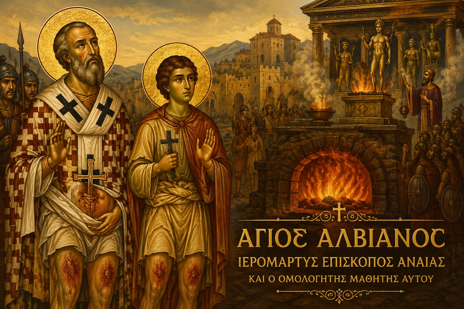 Εικόνα: Αλβιανός Επίσκοπος Αναίας