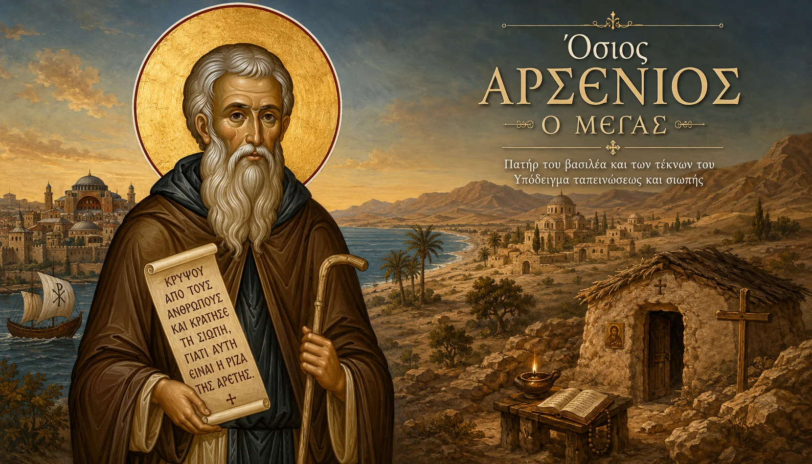 Εικόνα: Όσιος Αρσένιος Ο Μέγας