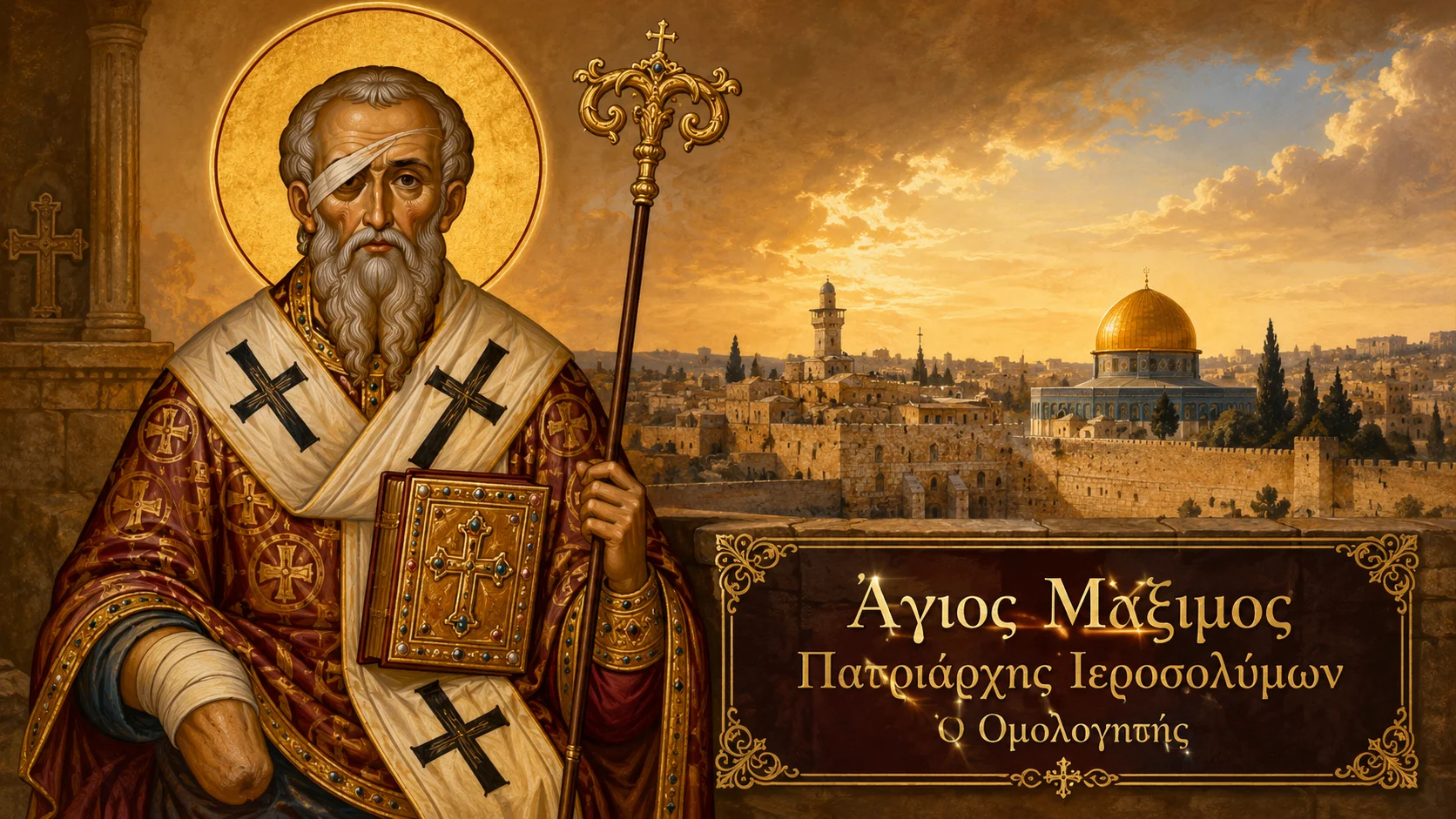 Εικόνα: Άγιος Μάξιμος Πατριάρχης Ιεροσολύμων
