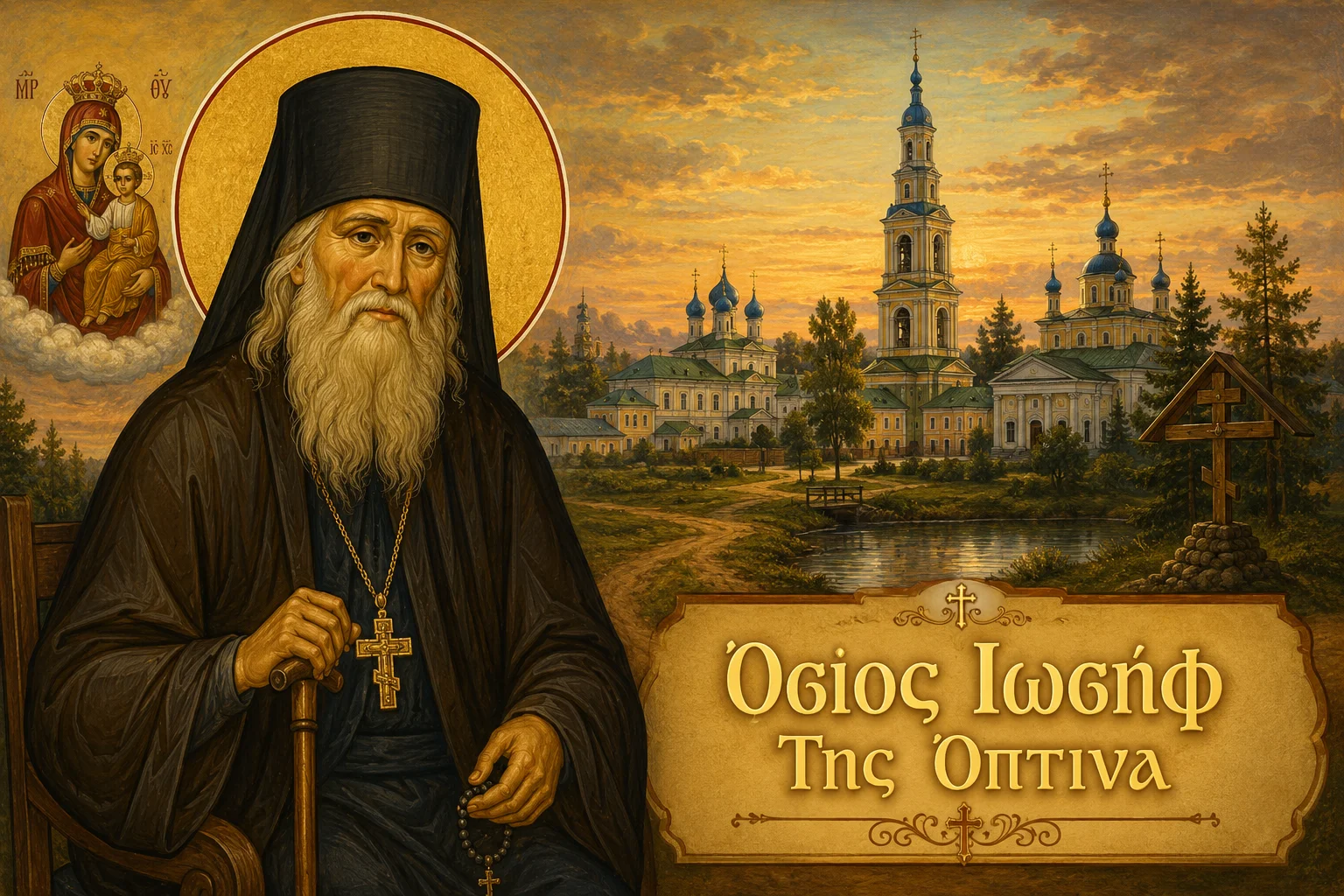 Εικόνα: Όσιος Ιωσήφ Της Όπτινα