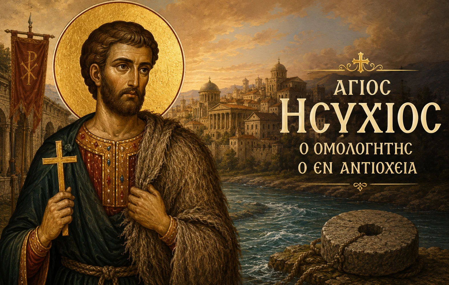 Εικόνα: Άγιος Ησύχιος Ο Ομολογητής Ο Εν Αντιοχεία