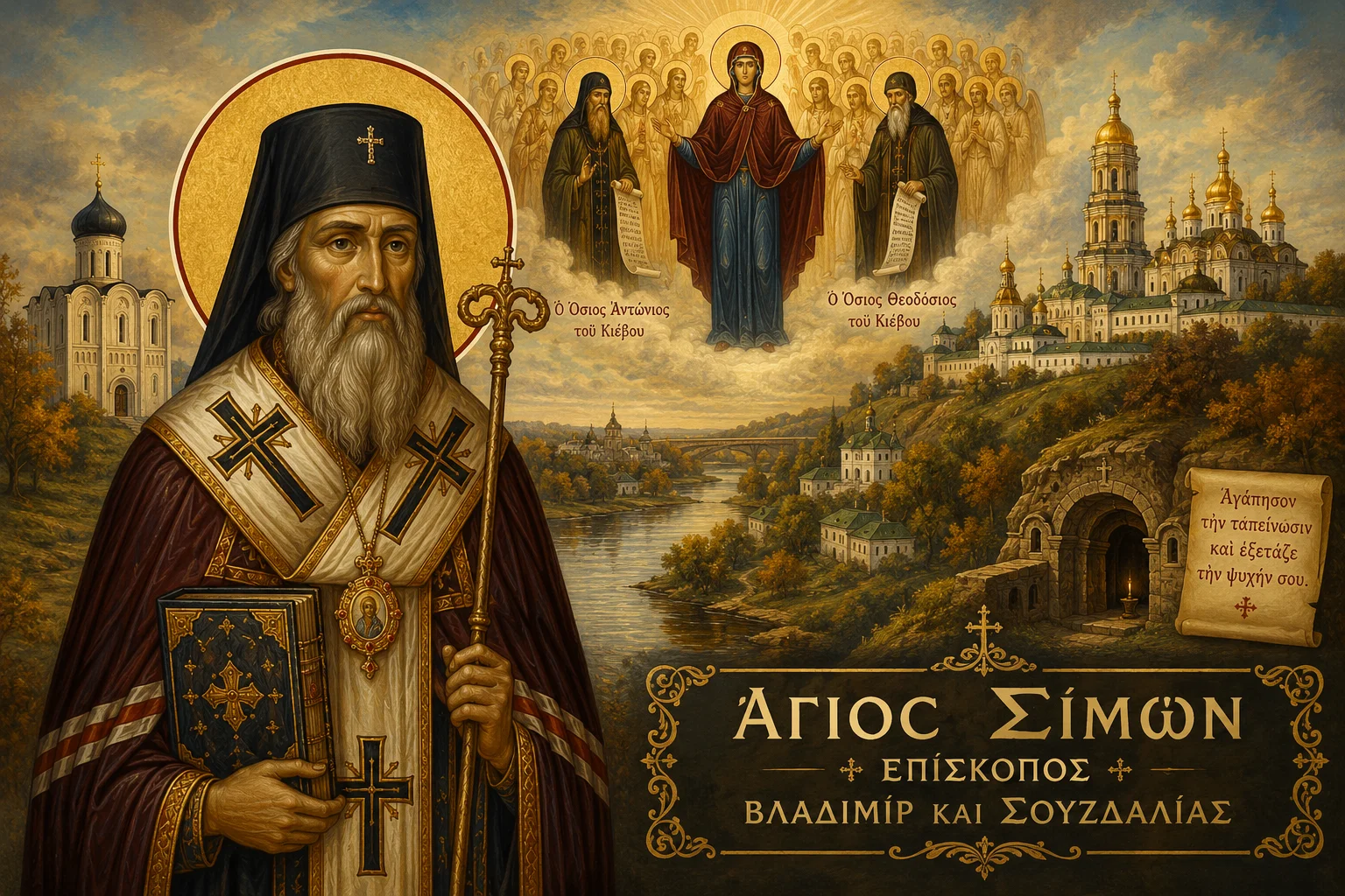 Εικόνα: Άγιος Σίμων Επίσκοπος Βλαδιμίρ Και Σουζδαλίας