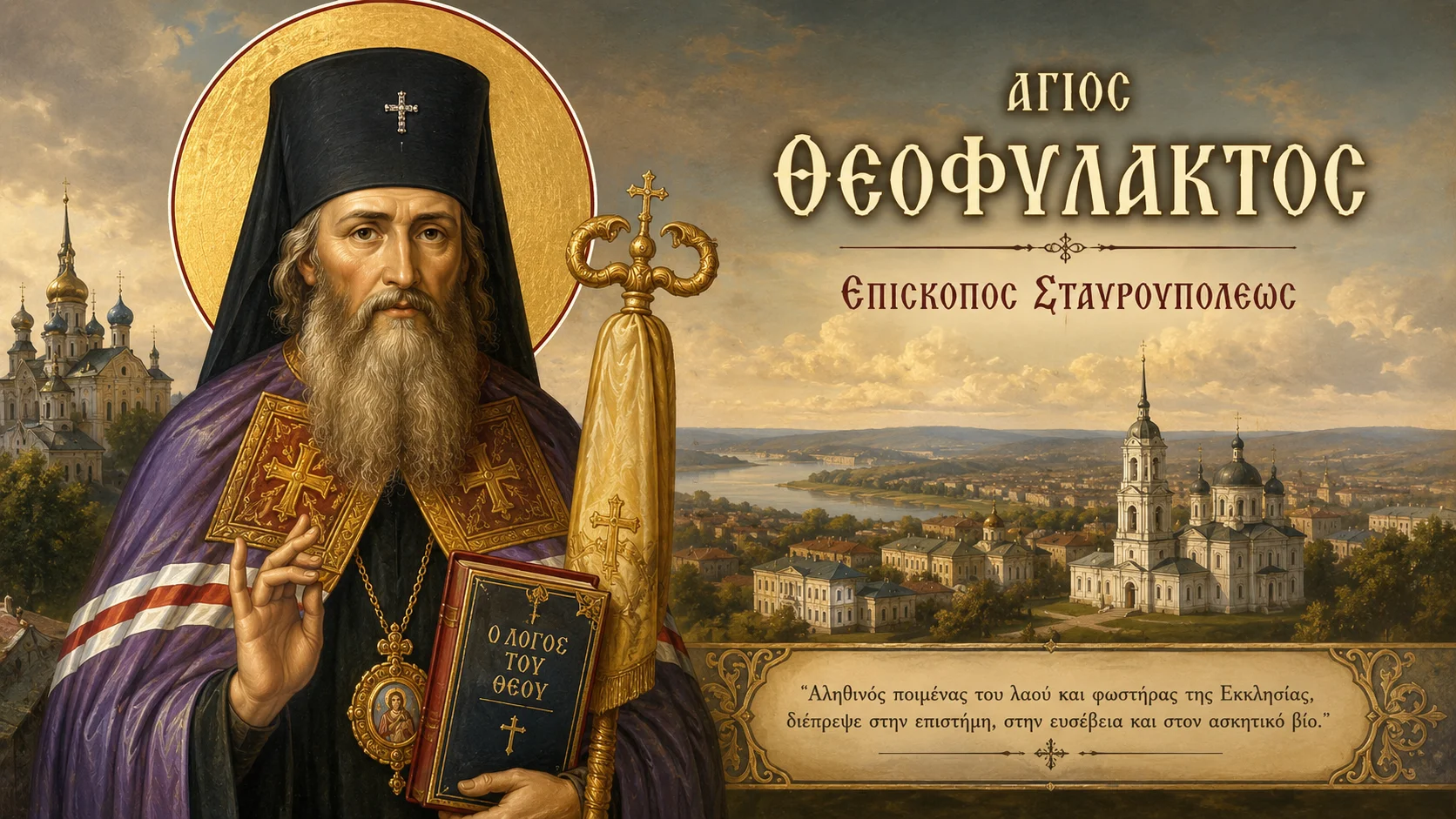 Εικόνα: Άγιος Θεοφύλακτος Επίσκοπος Σταυρουπόλεως