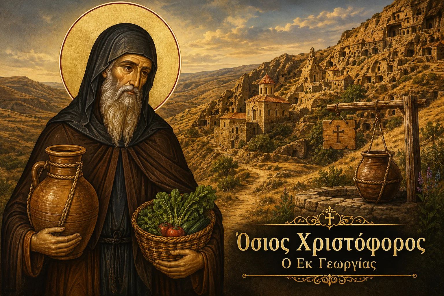 Εικόνα: Όσιος Χριστόφορος Ο Εκ Γεωργίας