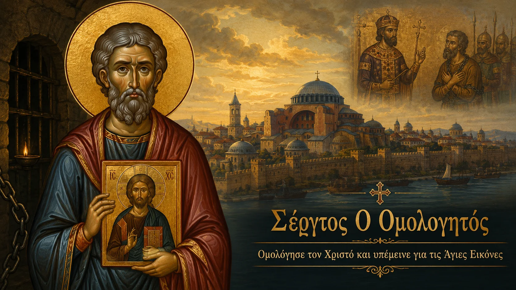 Εικόνα: Σέργιος Ο Ομολογητός