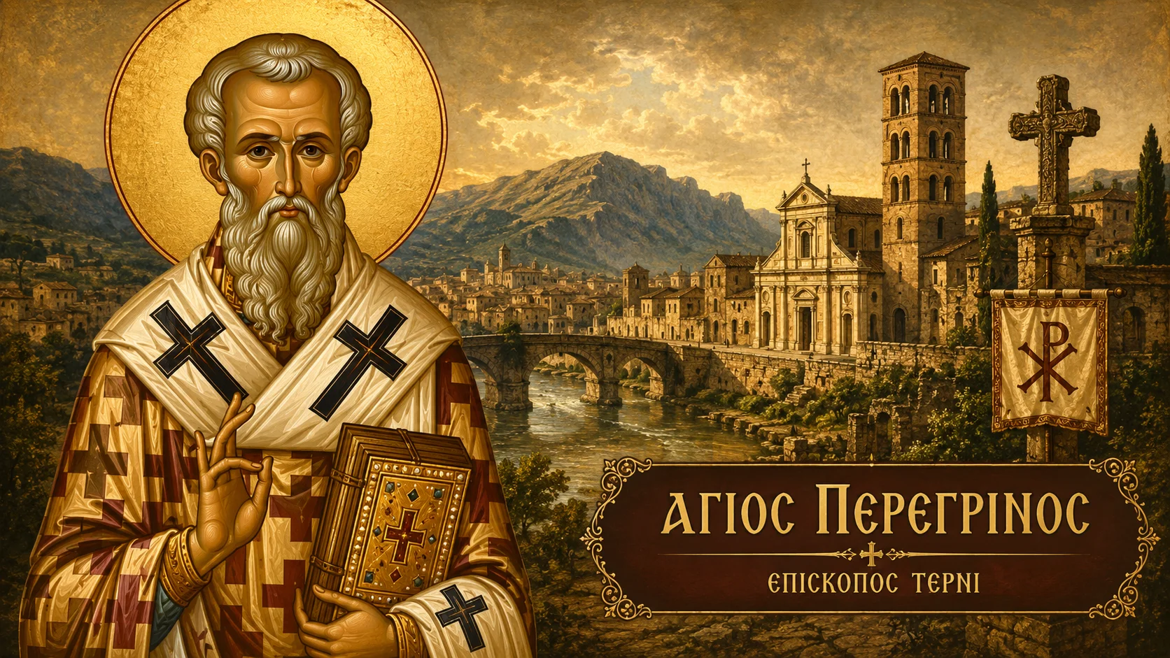Εικόνα: Άγιος Περεγρίνος Επίσκοπος Τέρνι