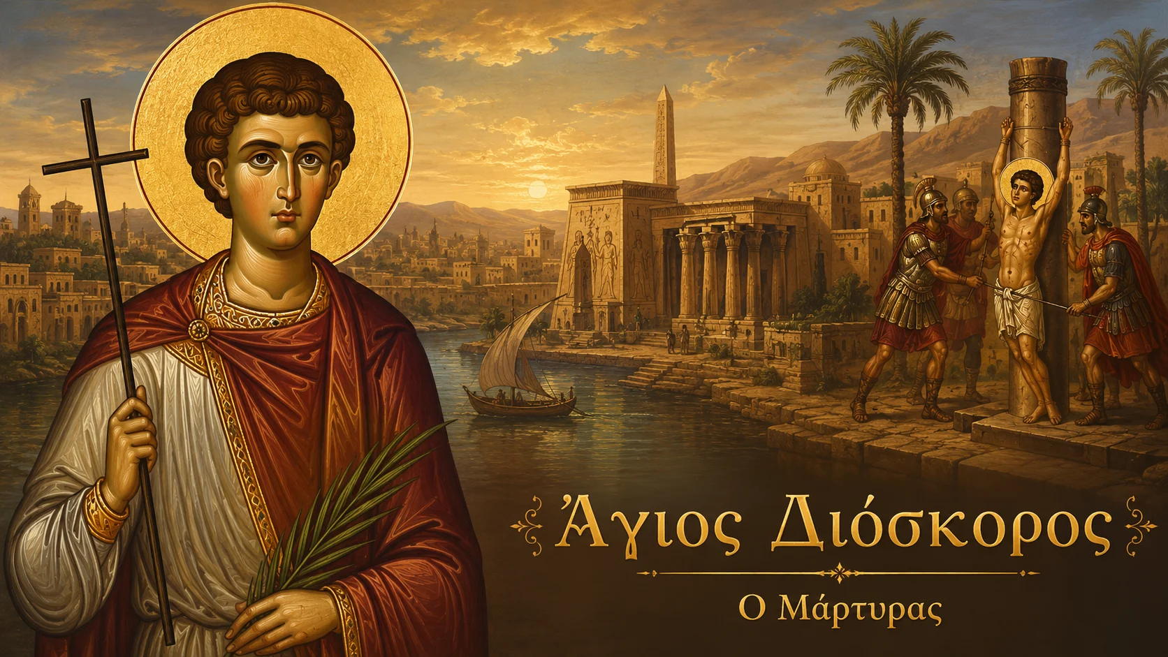 Εικόνα: Άγιος Διόσκορος Ο Μάρτυρας