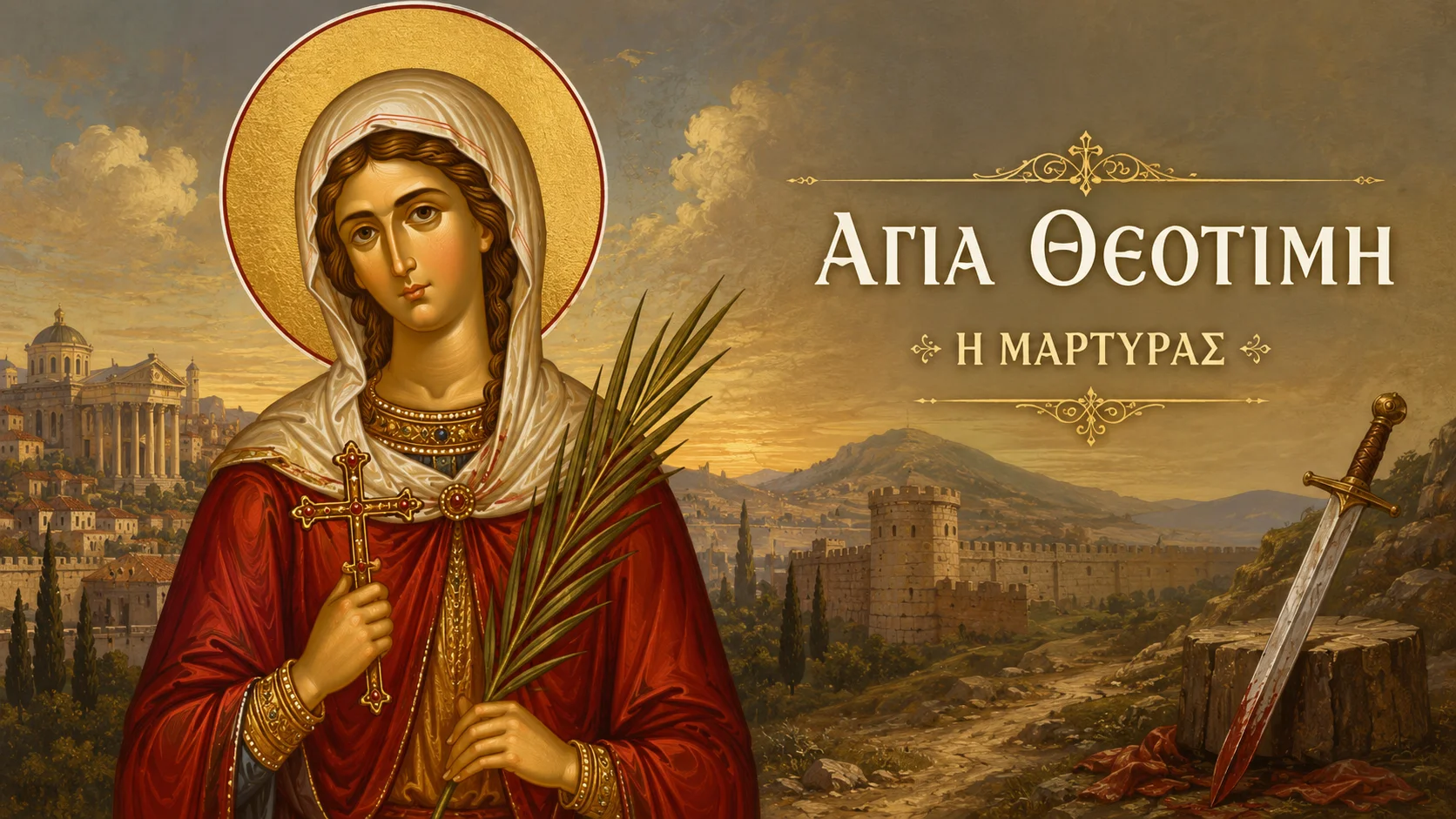 Εικόνα: Αγία Θεοτίμη η Μάρτυρας