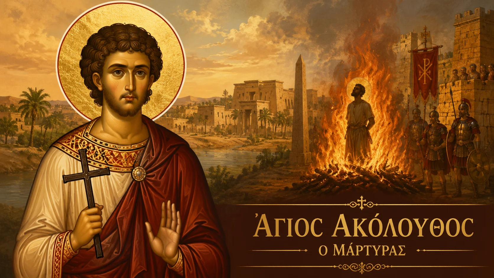 Εικόνα: Άγιος Ακόλουθος ο Μάρτυρας