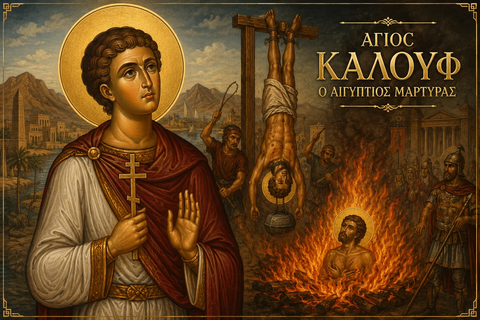 Εικόνα: Άγιος Κάλουφ Ο Αιγύπτιος Μάρτυρας