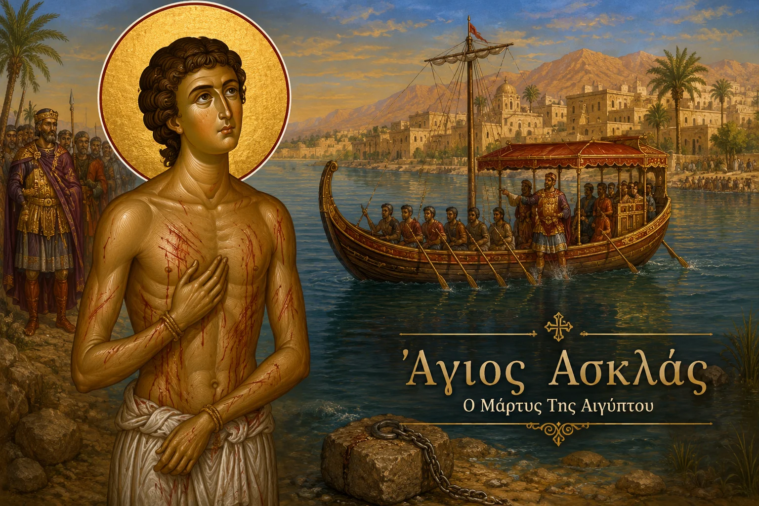 Εικόνα: Άγιος Ασκλάς Ο Μάρτυς Της Αιγύπτου