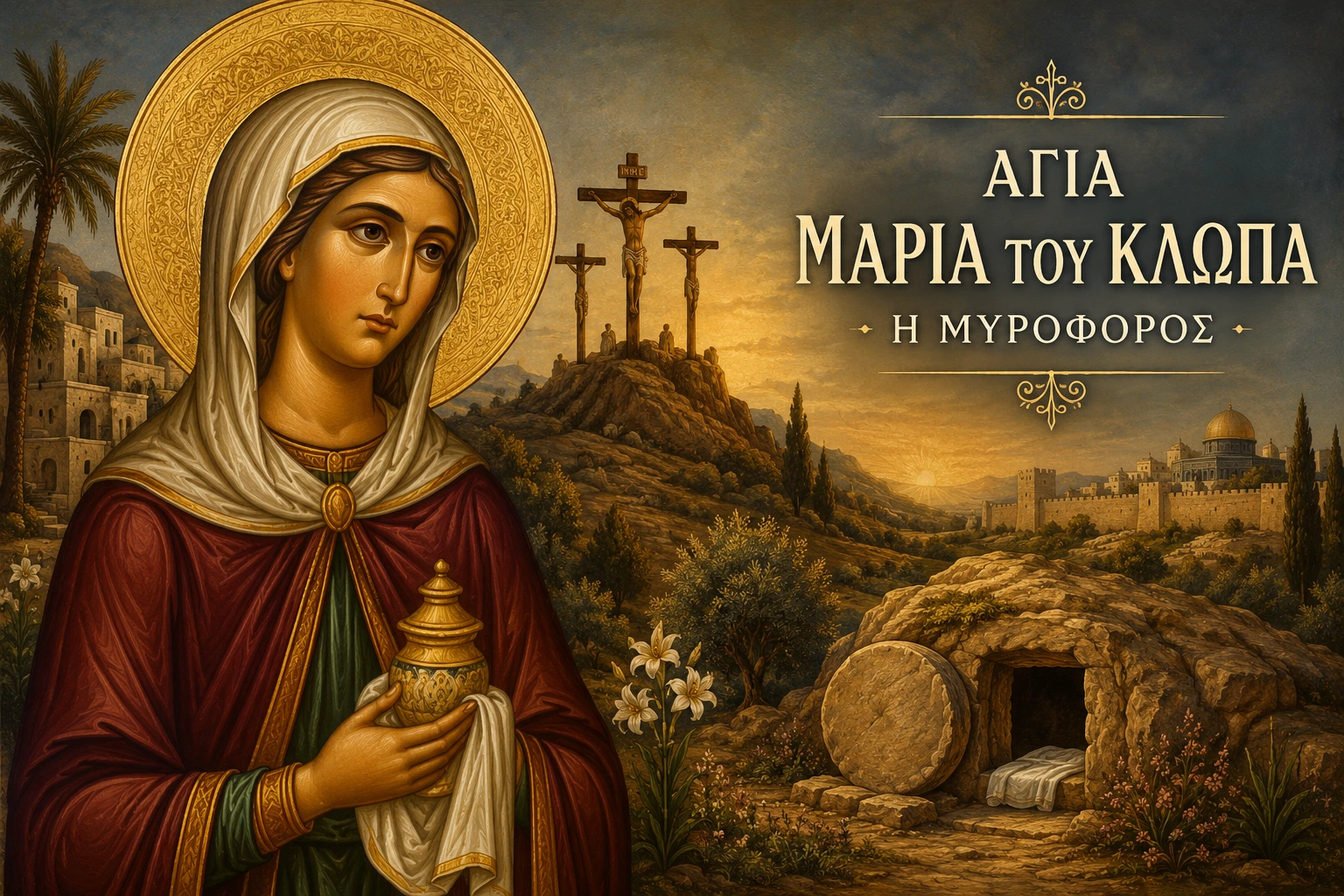 Εικόνα: Αγία Μαρία του Κλωπά η Μυροφόρος
