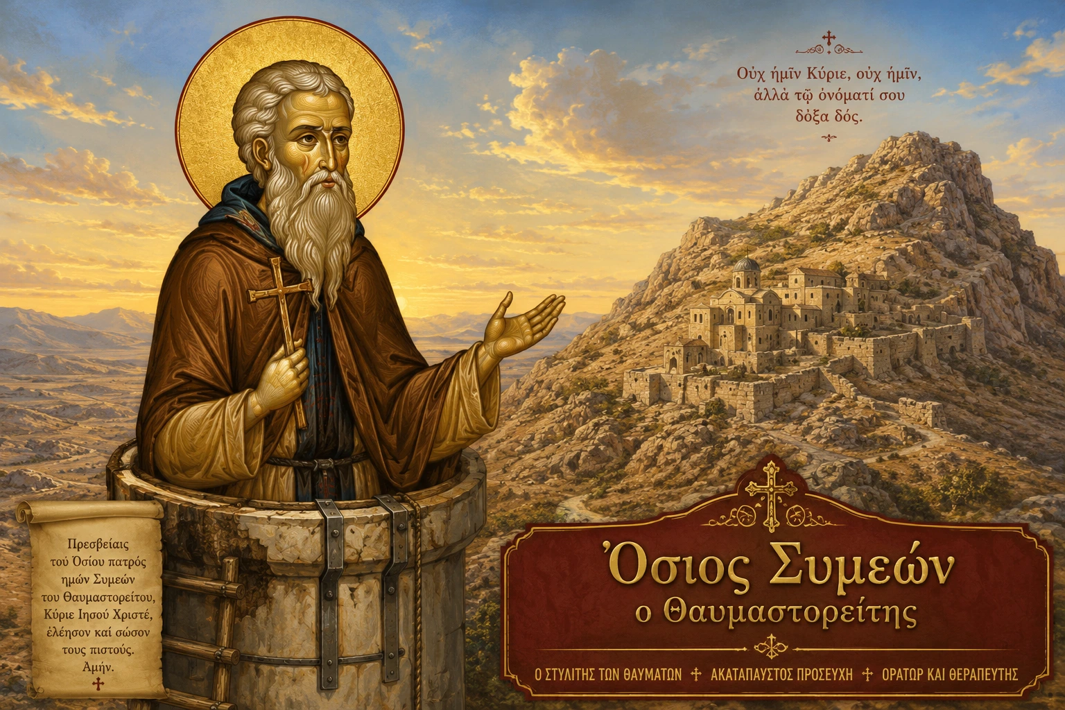 Εικόνα: Όσιος Συμεών ο Θαυμαστορείτης