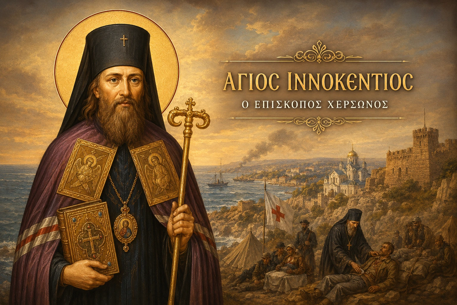 Εικόνα: Άγιος Ιννοκέντιος ο Επίσκοπος Χερσώνος