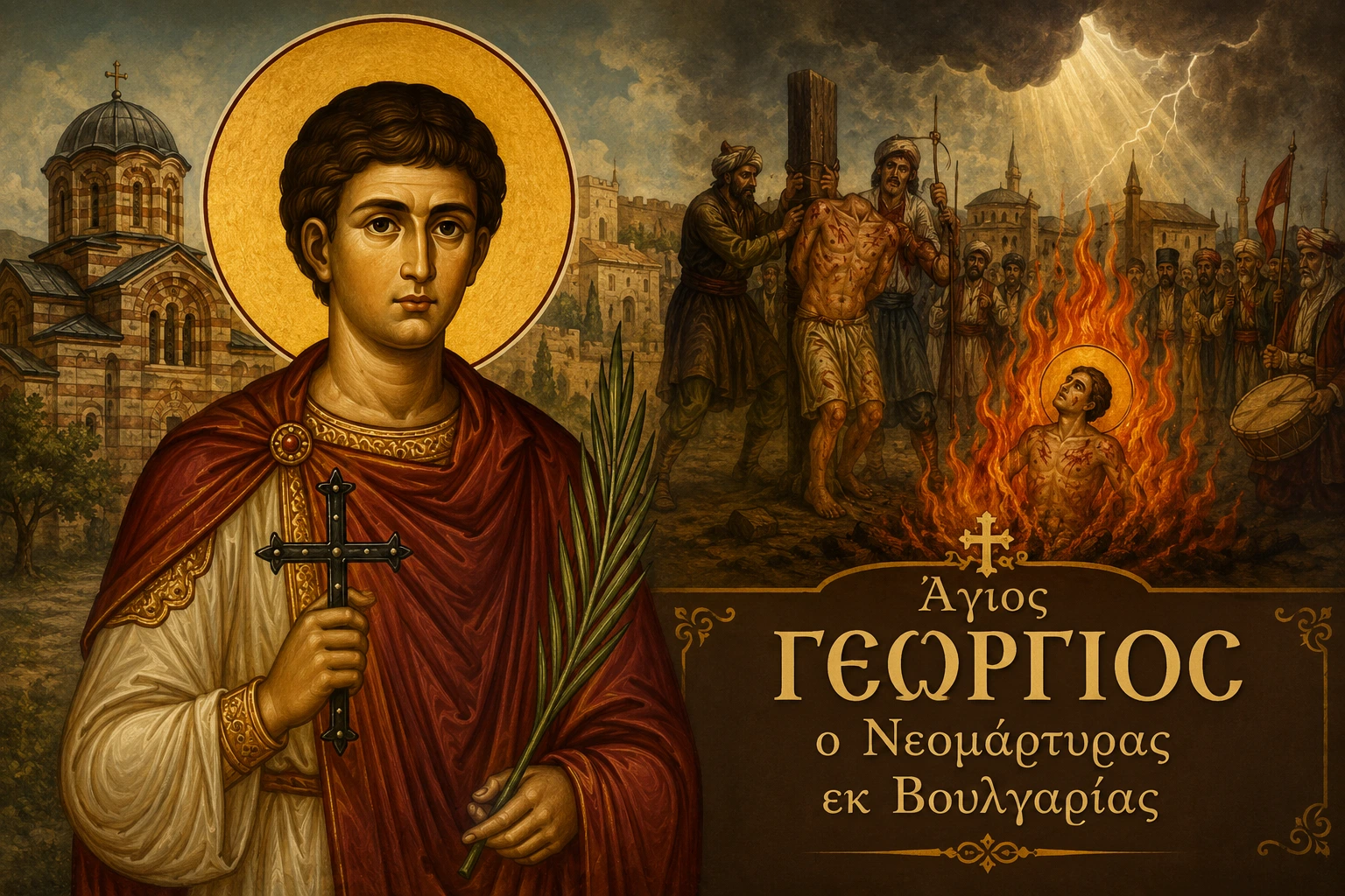 Εικόνα: Άγιος Γεώργιος ο Νεομάρτυρας εκ Βουλγαρίας