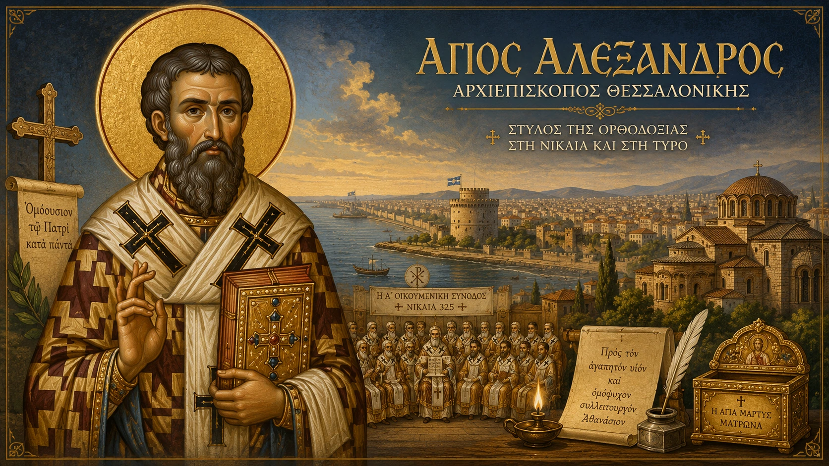 Εικόνα: Άγιος Αλέξανδρος Αρχιεπίσκοπος Θεσσαλονίκης