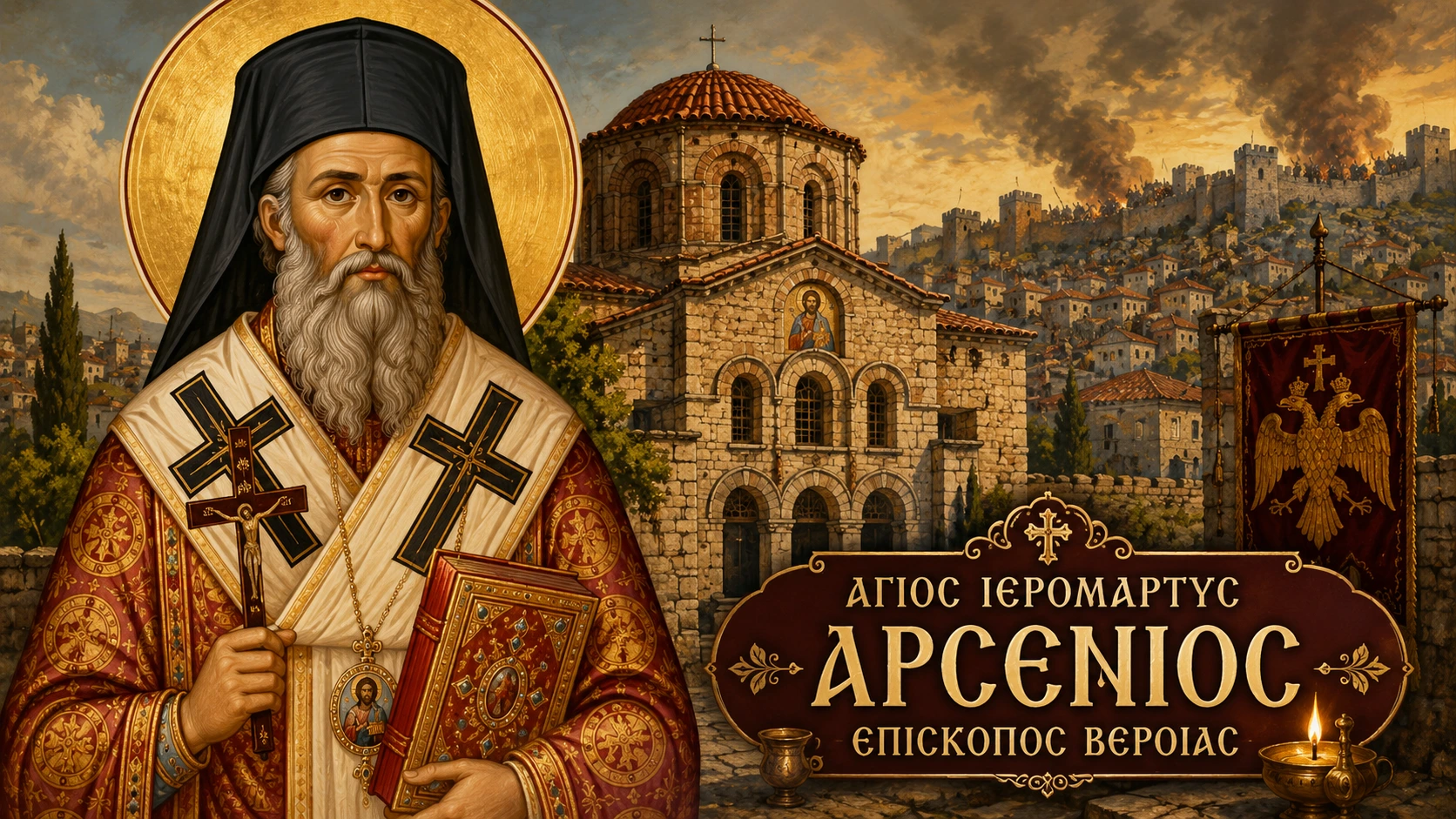 Εικόνα: Άγιος Ιερομάρτυς Αρσένιος Επίσκοπος Βεροίας