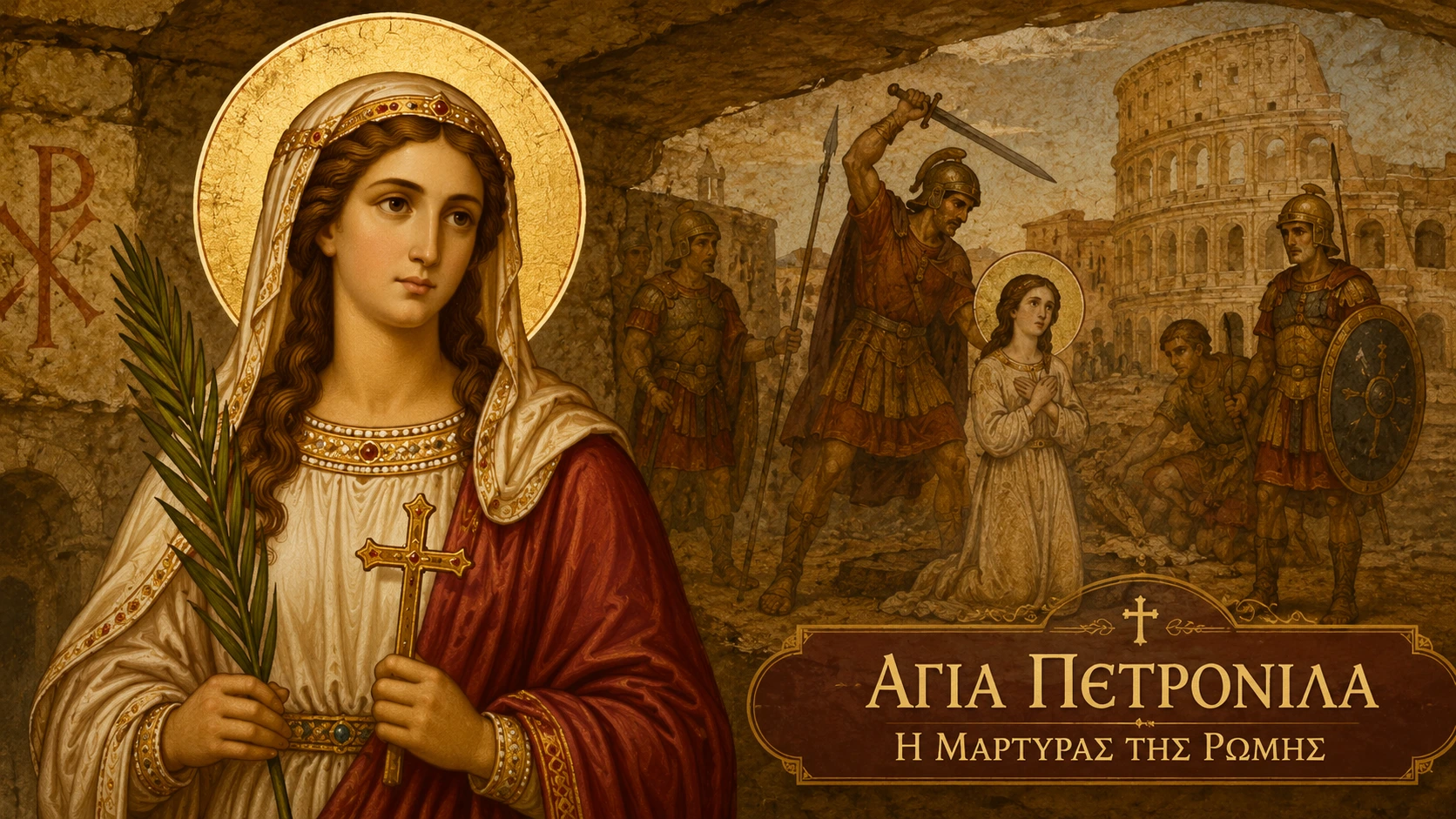 Εικόνα: Αγία Πετρονίλα η Μάρτυρας της Ρώμης