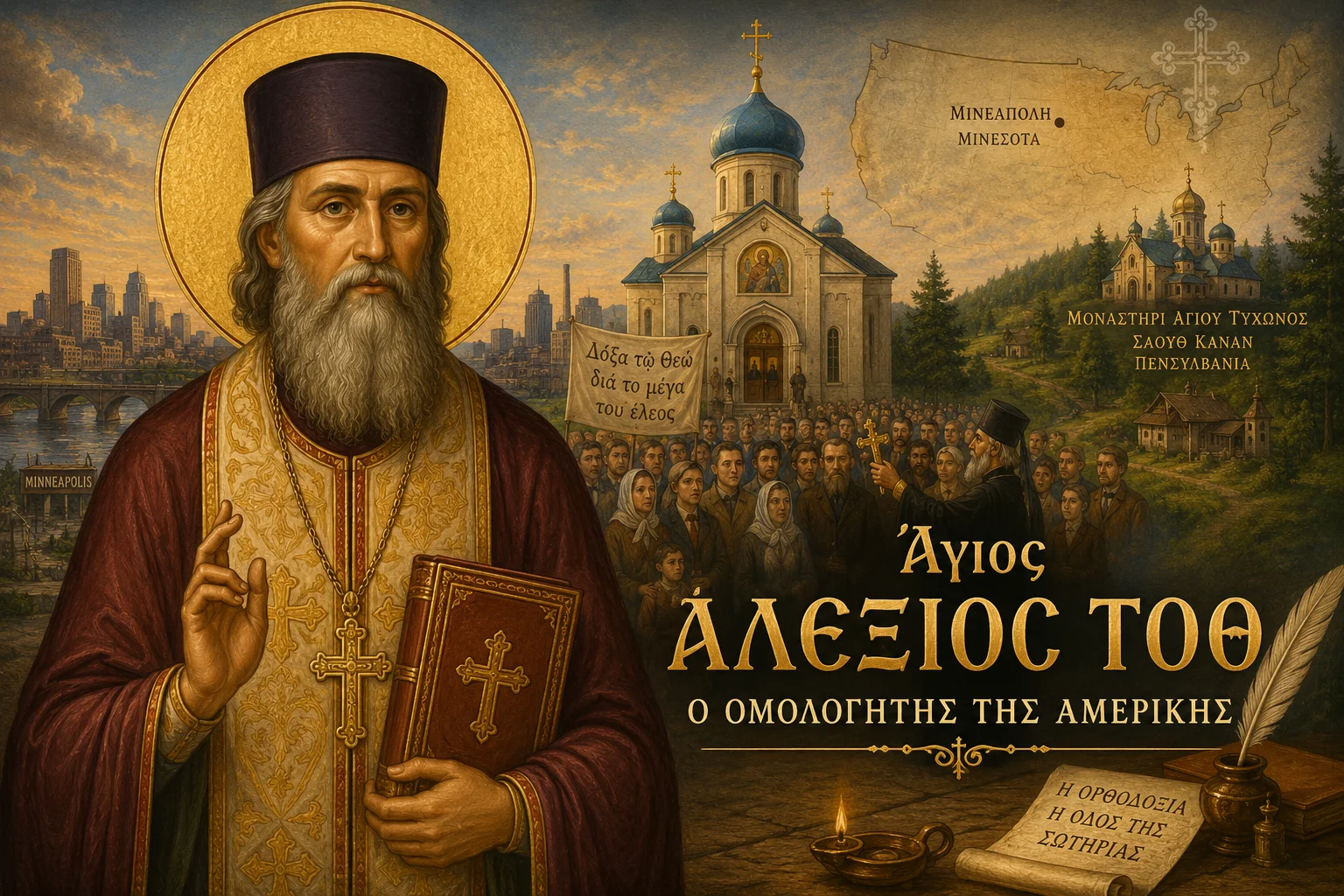 Άγιος Αλέξιος Τοθ Ο Ομολογητής Της Αμερικής
