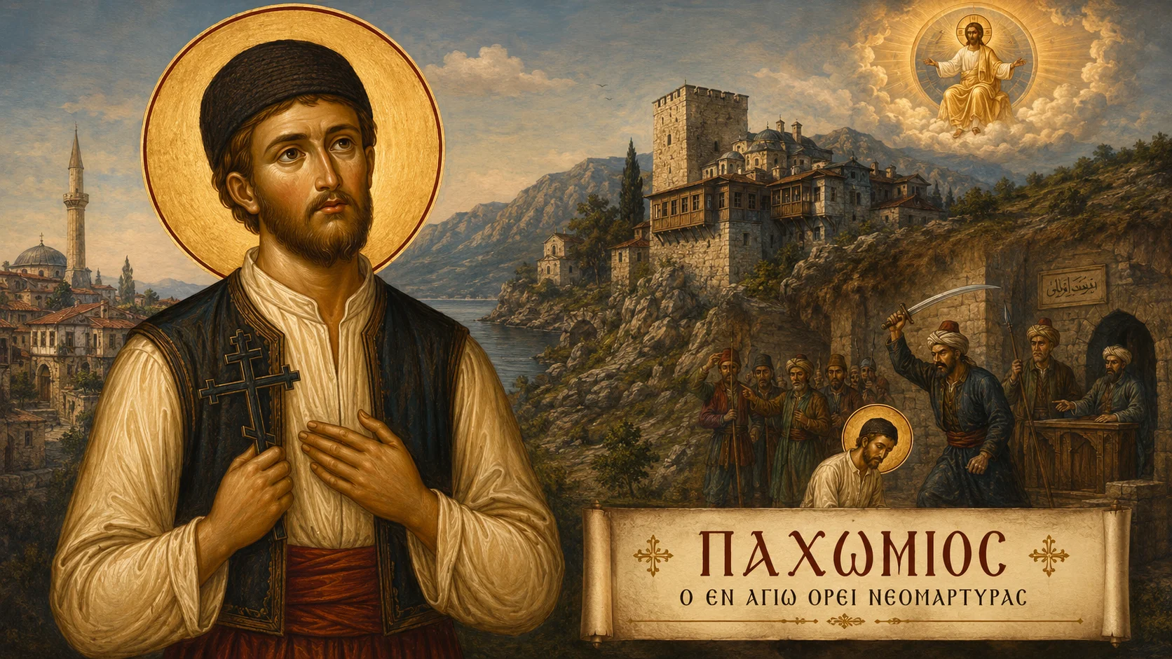 Παχώμιος Ο Εν Αγίω Όρει Νεομάρτυρας