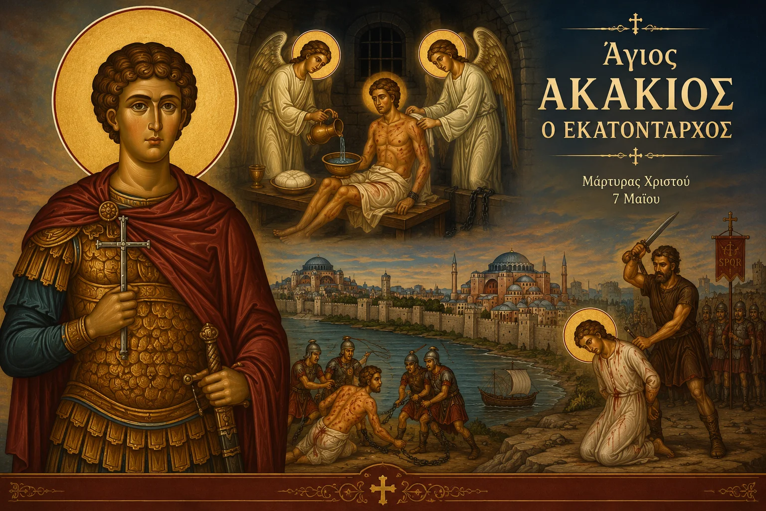 Άγιος Ακάκιος Ο Εκατόνταρχος