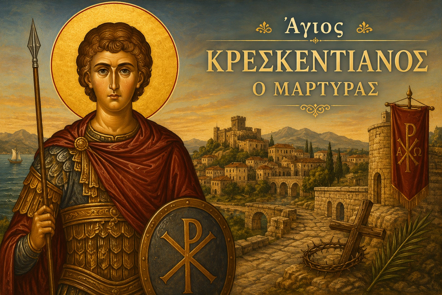 Εικόνα: Άγιος Κρεσκεντιανός ο μάρτυρας