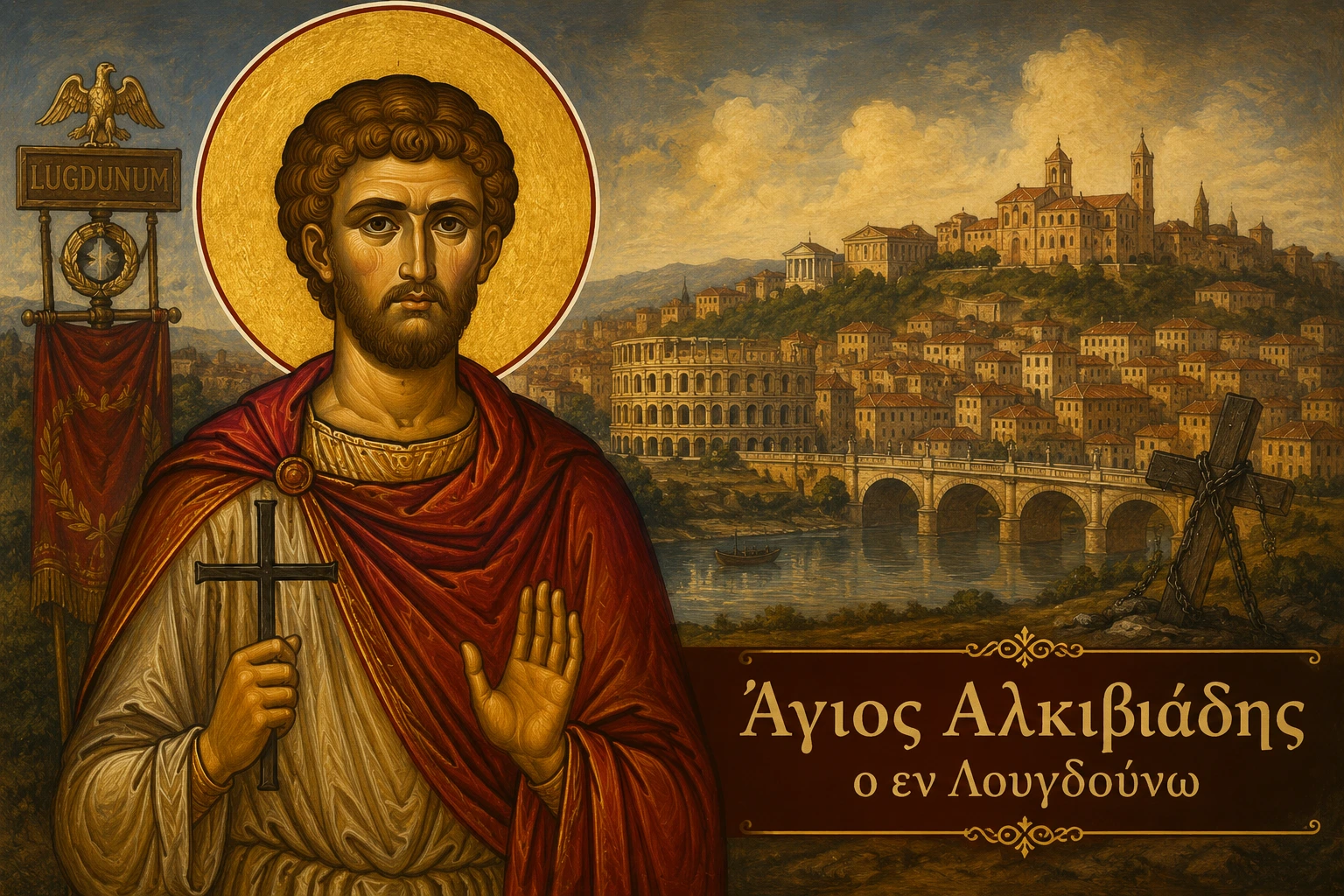 Εικόνα: Άγιος Αλκιβιάδης ο εν Λουγδούνω