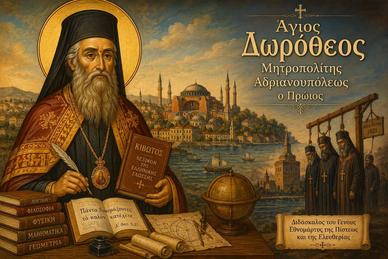Εικόνα: Άγιος Δωρόθεος Μητροπολίτης Αδριανουπόλεως ο Πρώιος