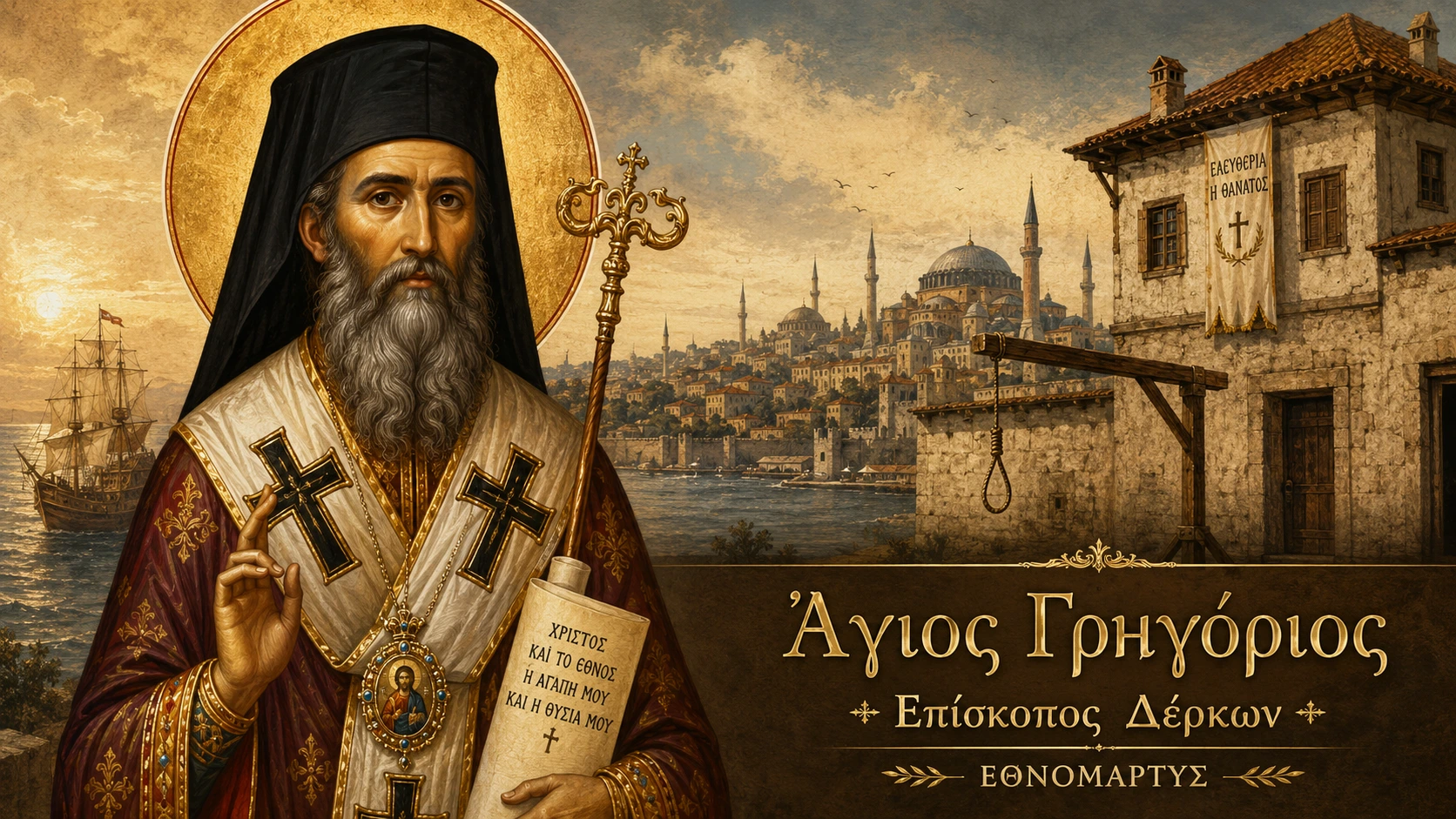 Εικόνα: Άγιος Γρηγόριος Επίσκοπος Δέρκων