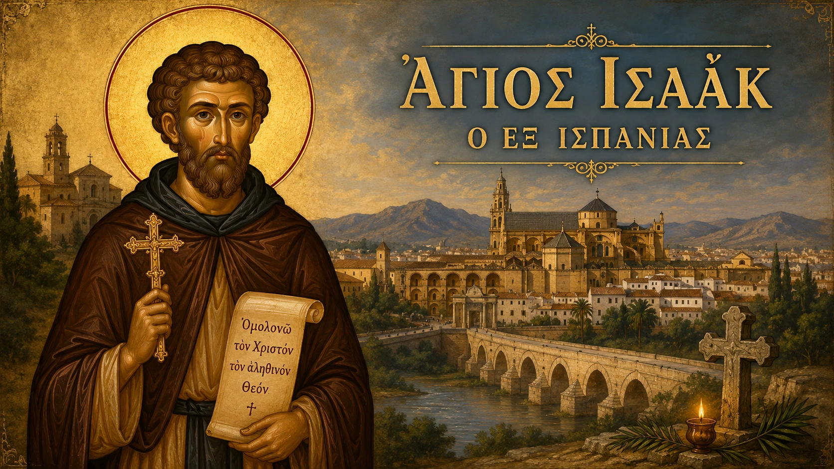 Εικόνα: Άγιος Ισαάκ ο εξ Ισπανίας