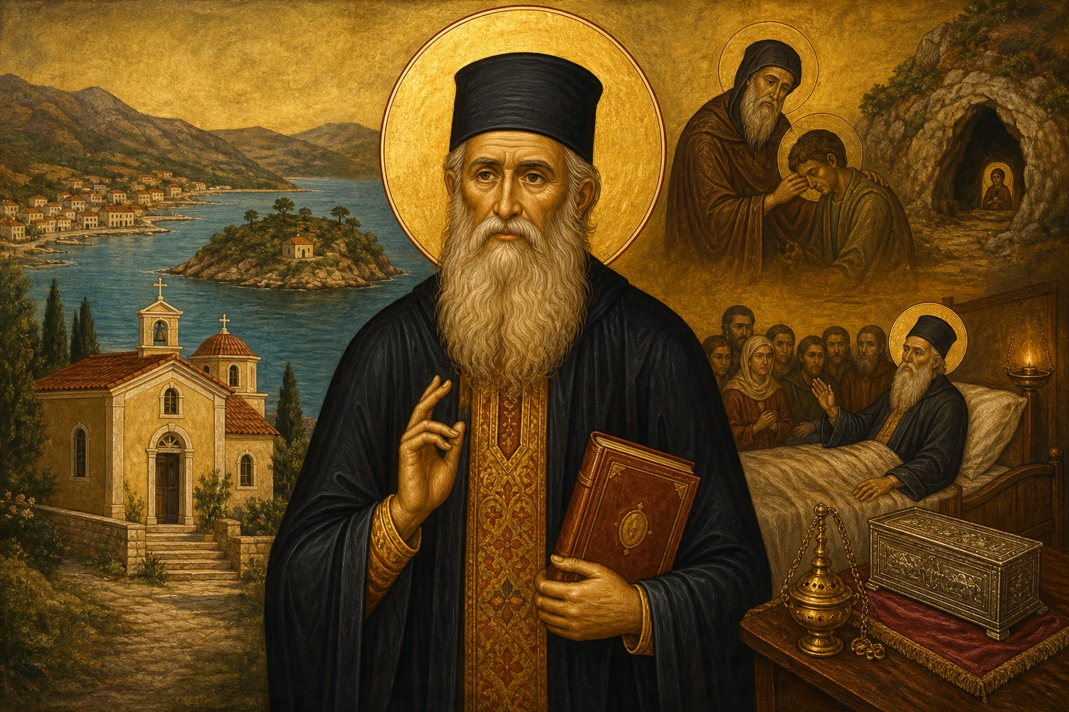 Εικόνα: Όσιος Παναγής Μπασιάς (Παΐσιος)