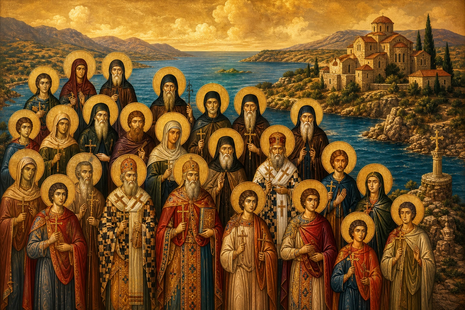 Εικόνα: Η Σύναξη των Αγίων του Ντιβέγιεβο