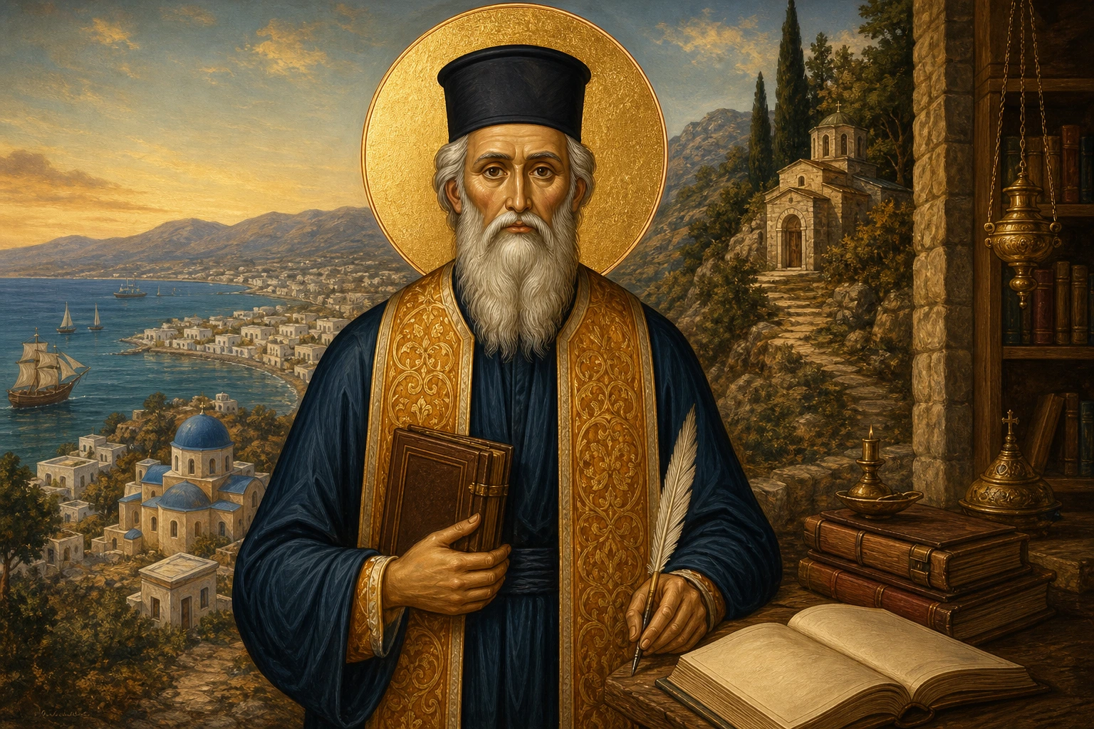 Εικόνα: Άγιος Αθανάσιος ο Πάριος