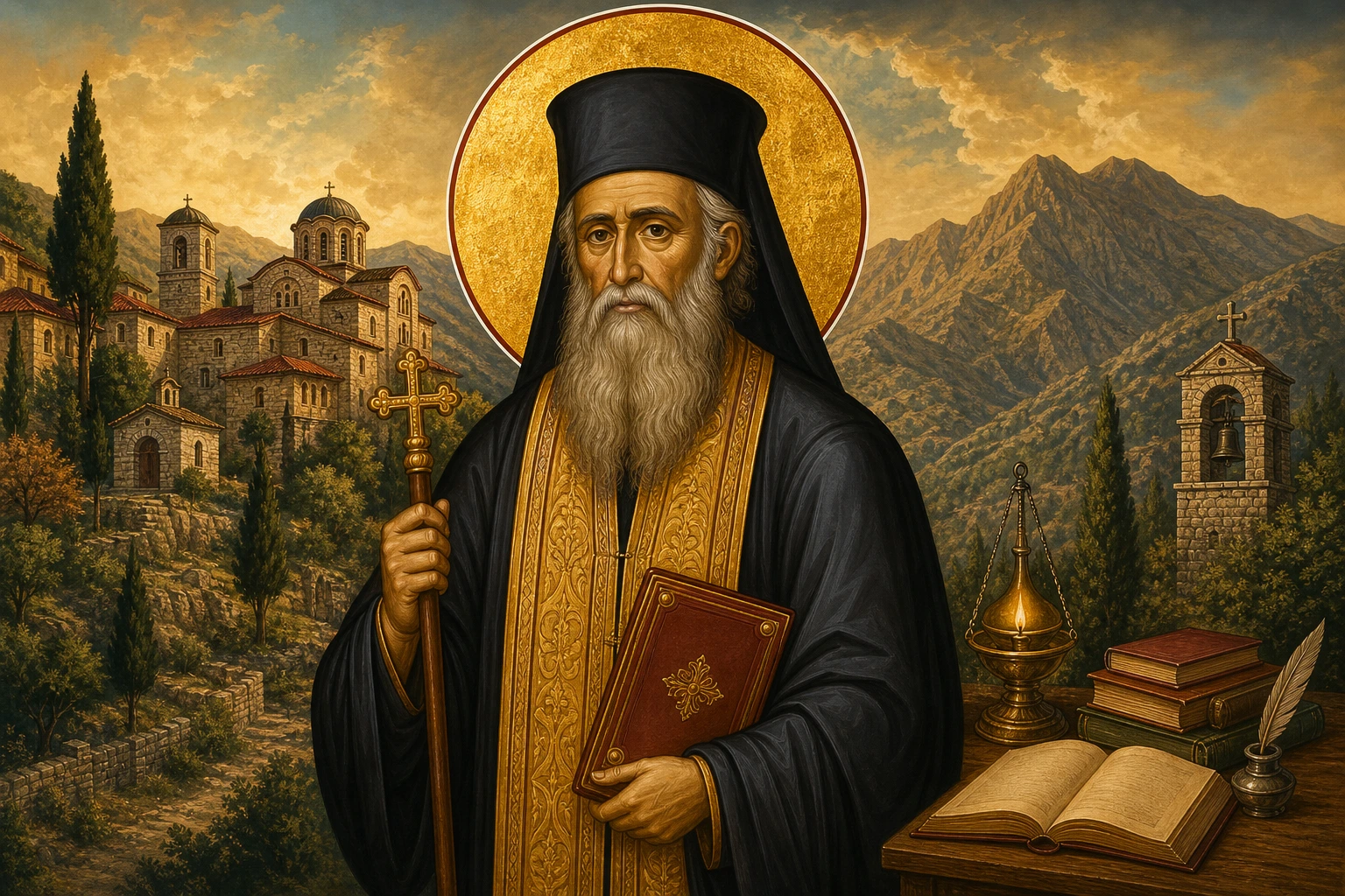 Εικόνα: Όσιος Ευγένιος ο Αιτωλός