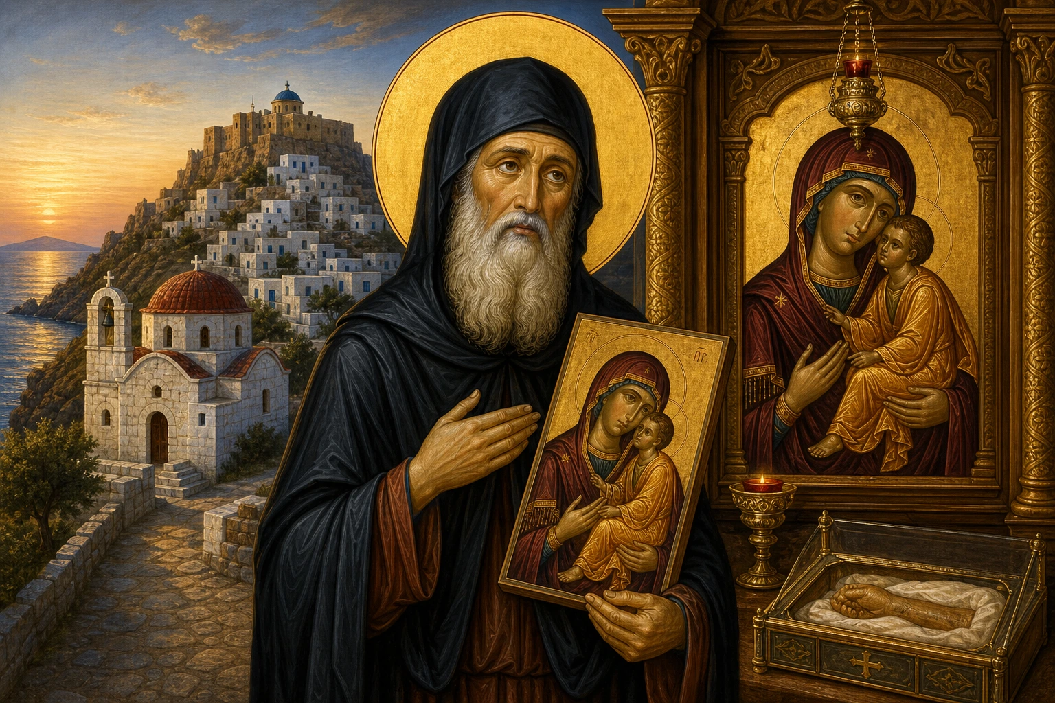 Εικόνα: Η Παναγία η Πορταΐτισσα στην Αστυπάλαια
