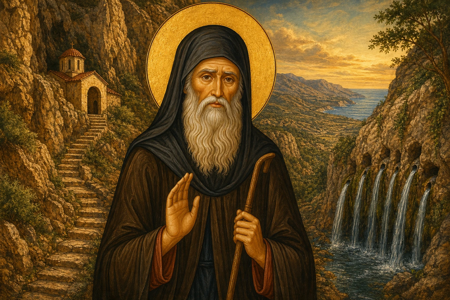 Εικόνα: Όσιος Νικόλαος ο Κουρταλιώτης