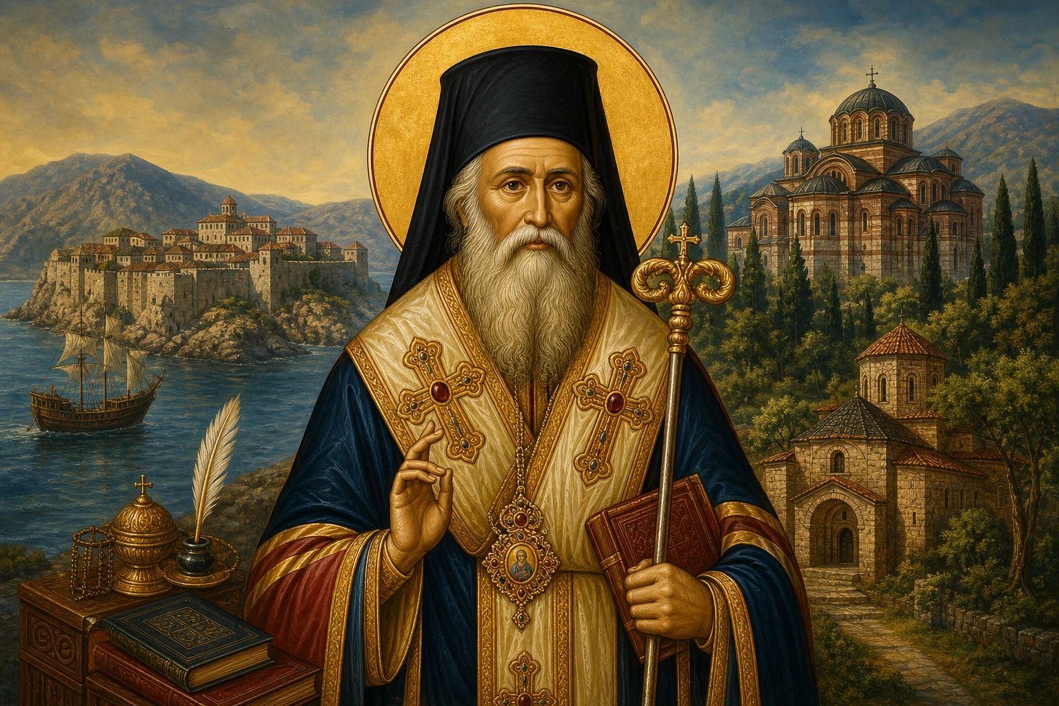 Εικόνα: Άγιος Ιωσήφ ο Νέος Μητροπολίτης Τιμισοάρας