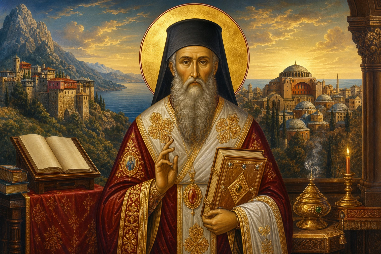 Εικόνα: Φιλόθεος ο Κόκκινος, Πατριάρχης Κωνσταντινουπόλεως