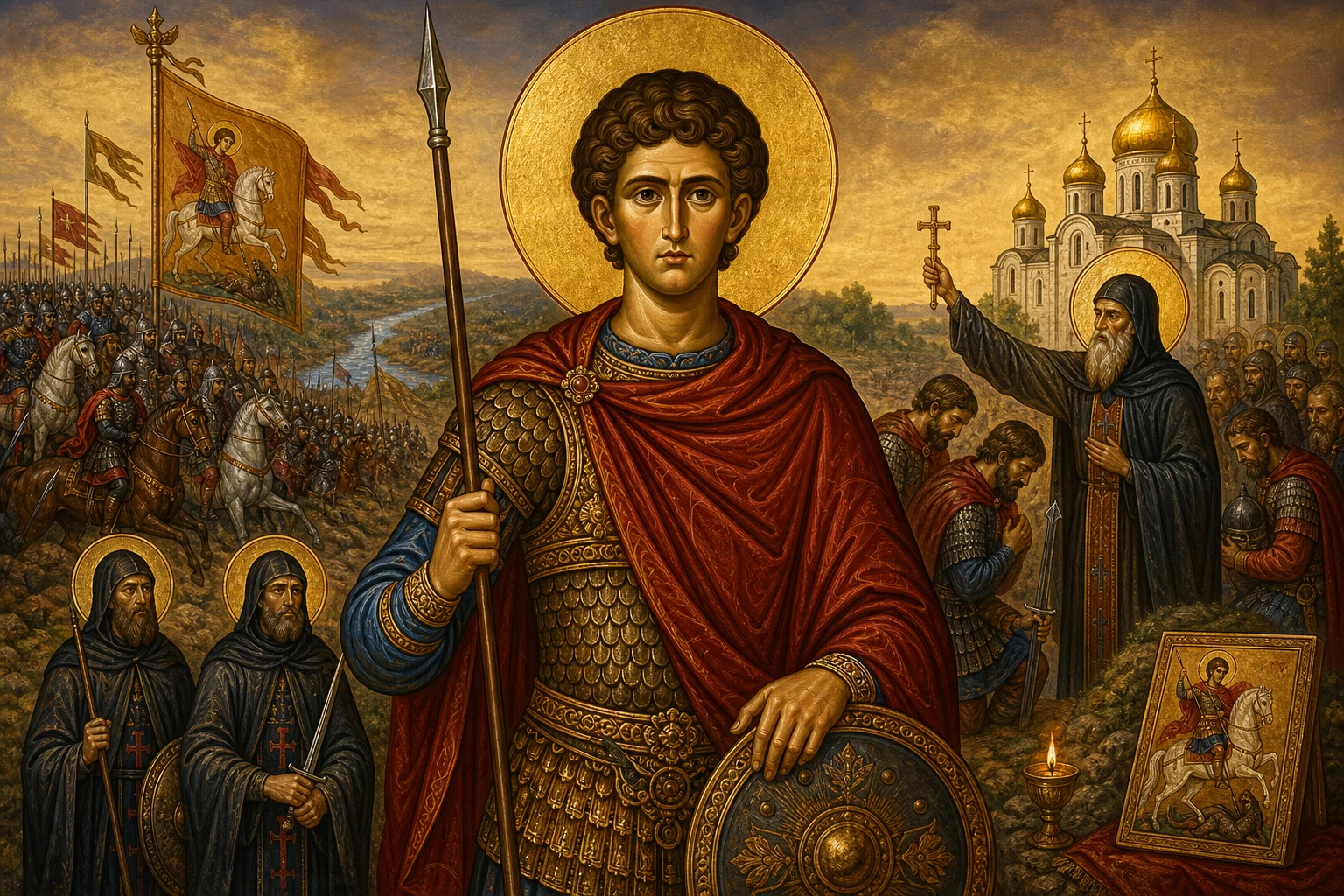 Εικόνα: Ψυχοσάββατο του Αγίου Δημητρίου